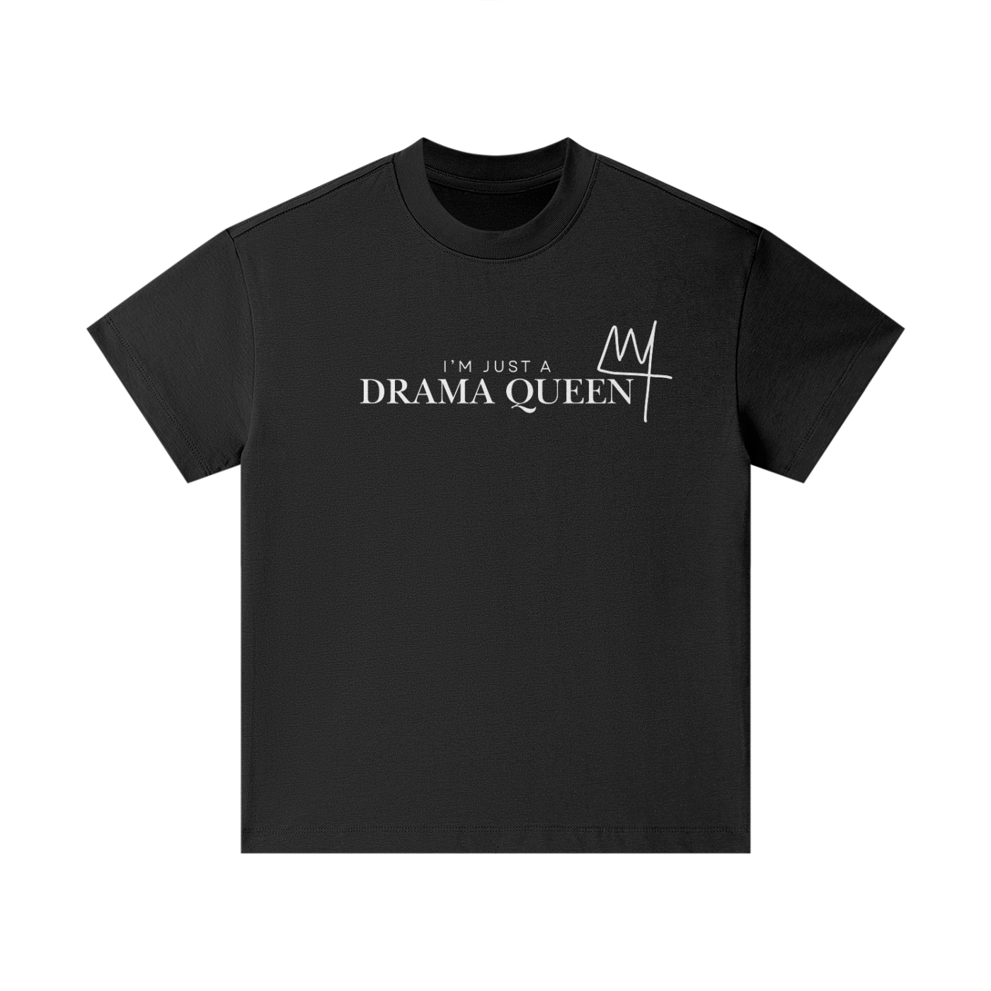 DRAMA QUEEN KIDS CREW TEE