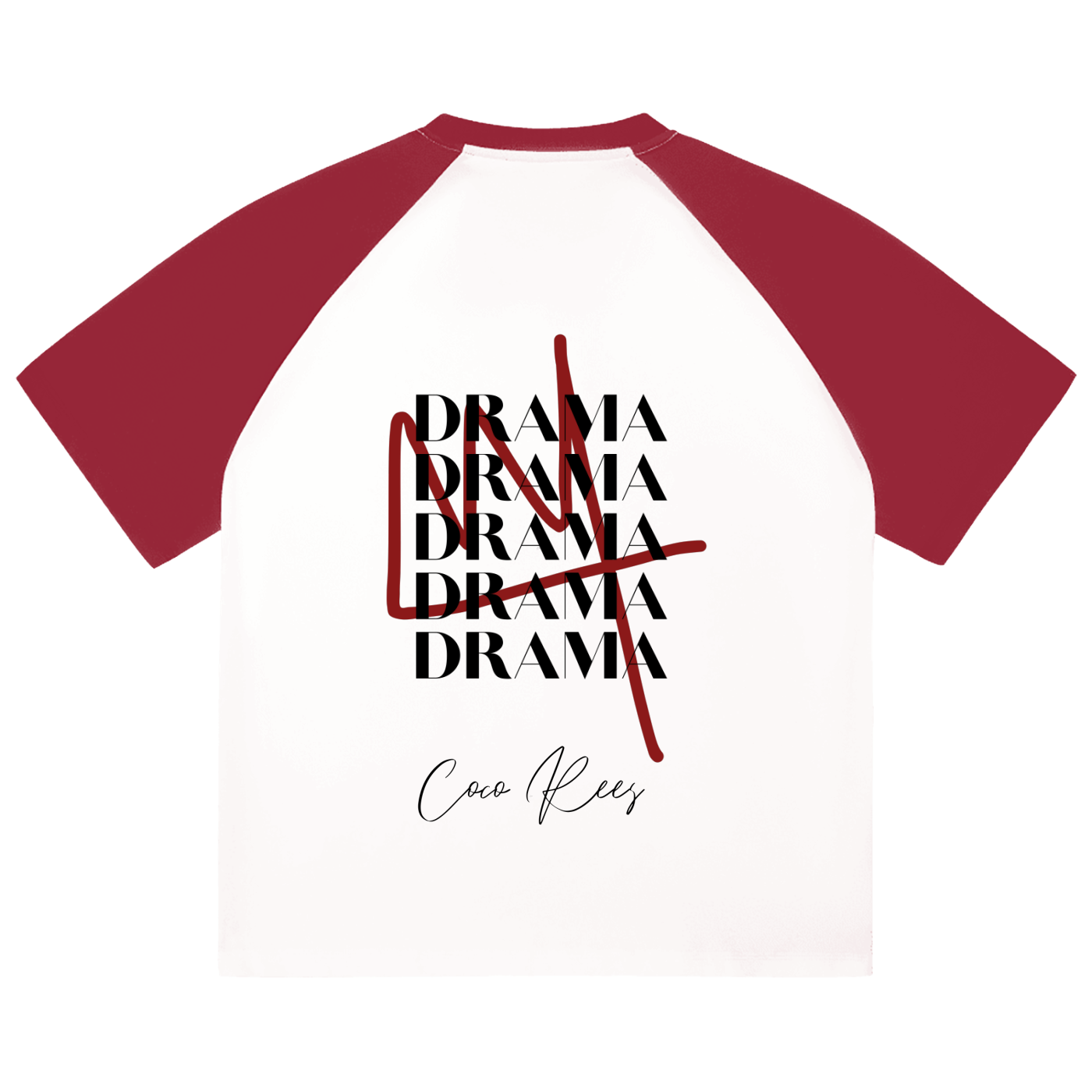 BALLAD OF A DRAMA QUEEN RAGLAN TEE