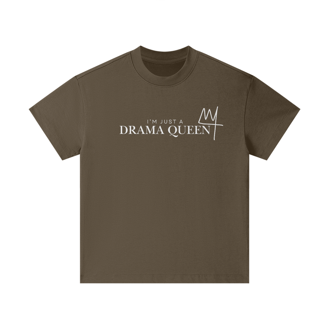 DRAMA QUEEN KIDS CREW TEE